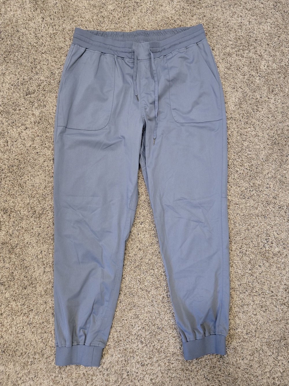 Women's Jogger Pants/scrub Bottoms in Slate Blue - Casual Stretch Performance